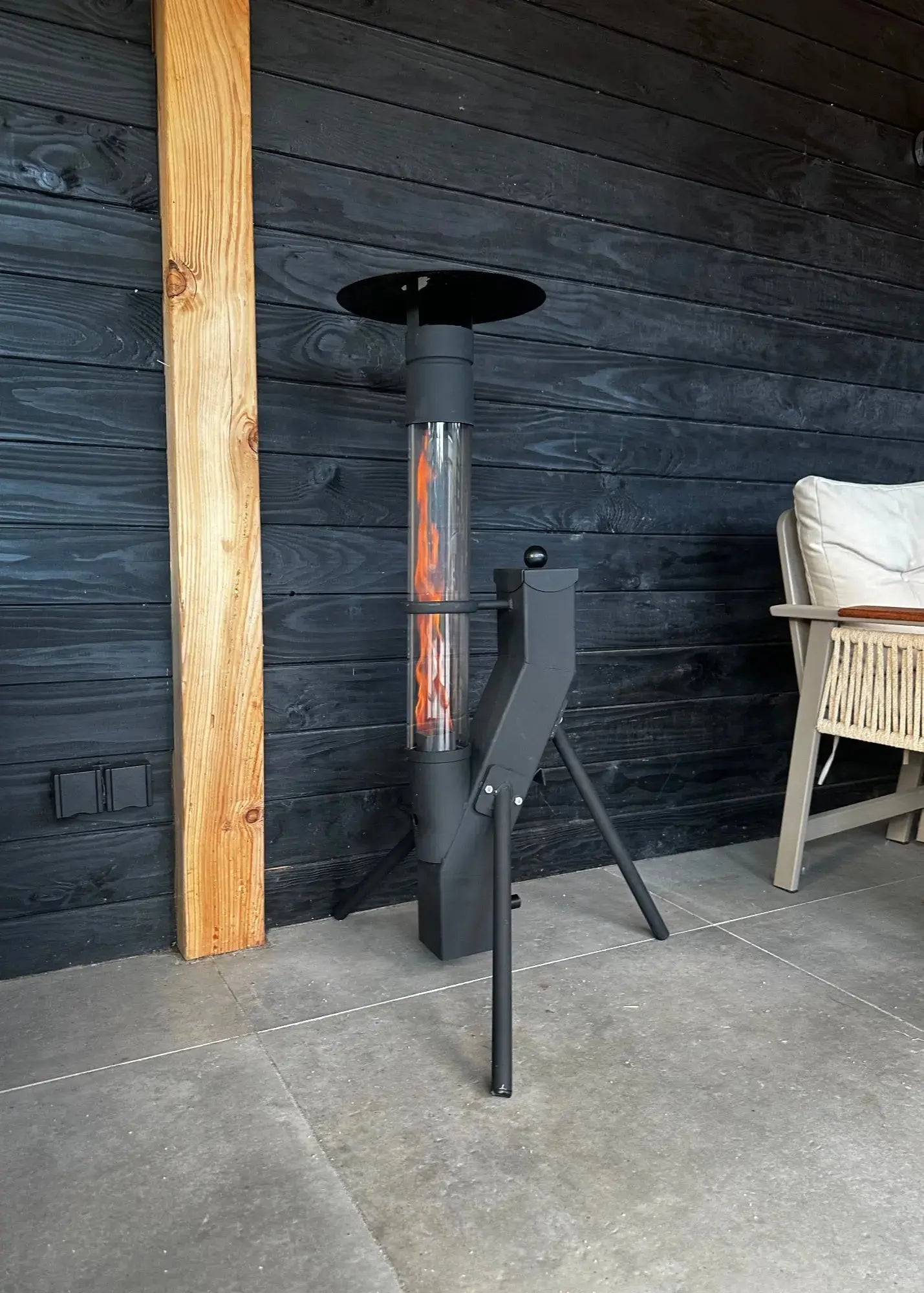 flamesa onlangs afgeleverd pelletkachel klantfoto